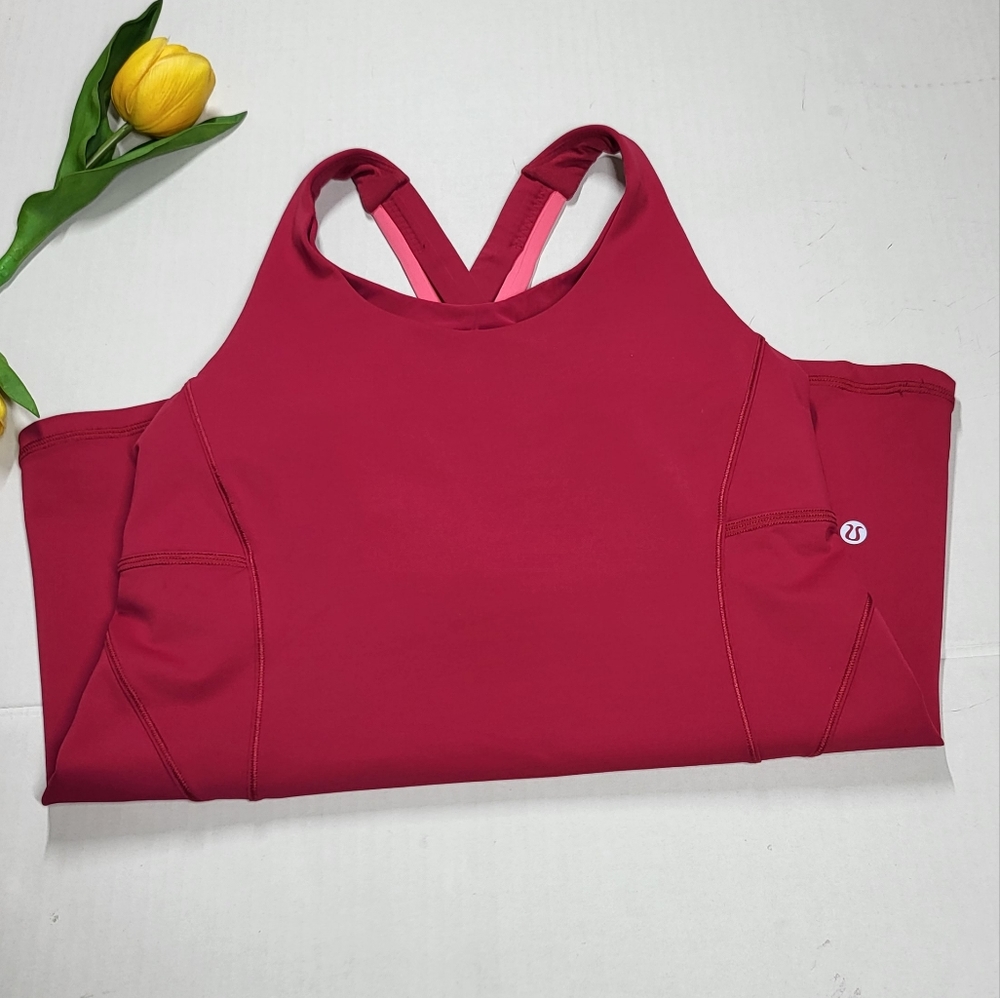 Lululemon Stash N Run Tankruby Red / Glossy - image 6